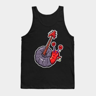 Rock Snail! Guitar Or Mollusc? Red Hot! Tank Top